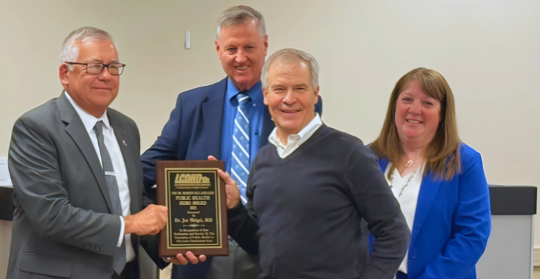 Dr. Joseph Weigel Honored