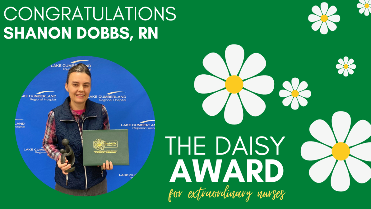 Daisy Award winner Shanon Dobbs, RN